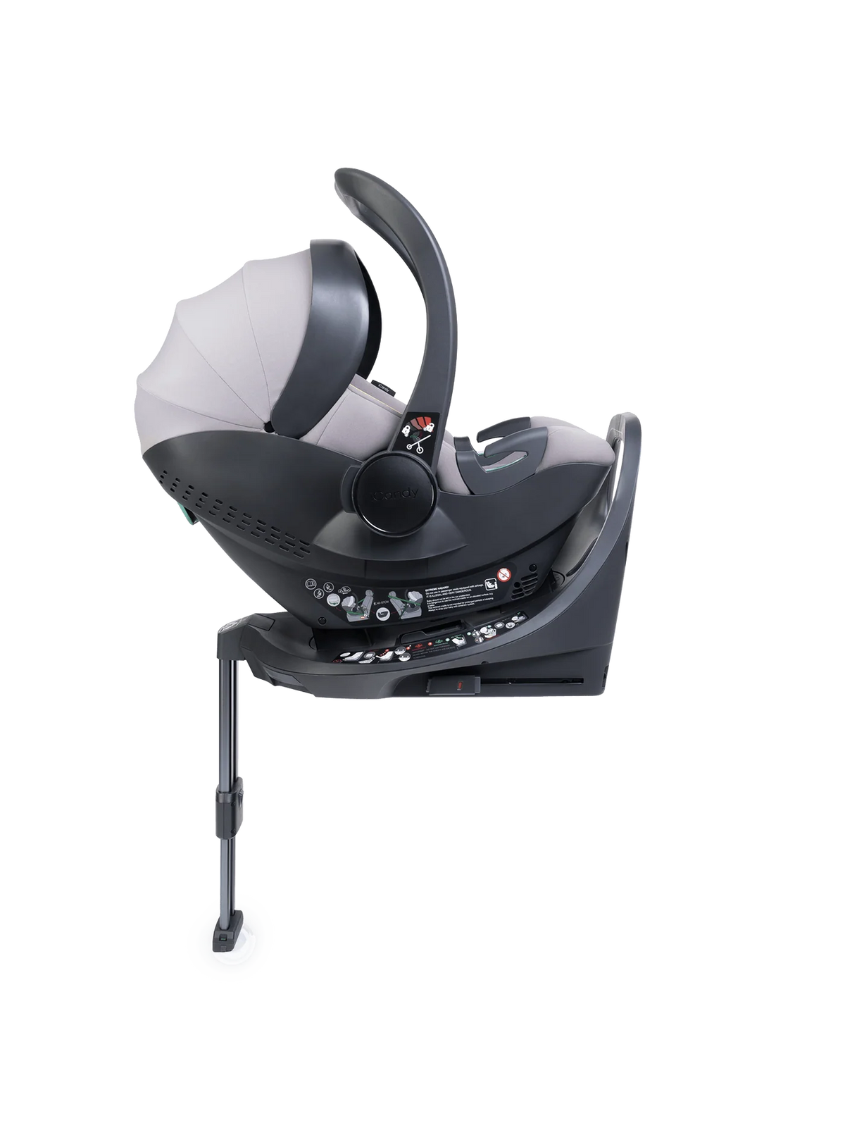 iCandy Peach 8 Porcini Pushchair and Carrycot - 360 Car Seat Pushchair Bundle