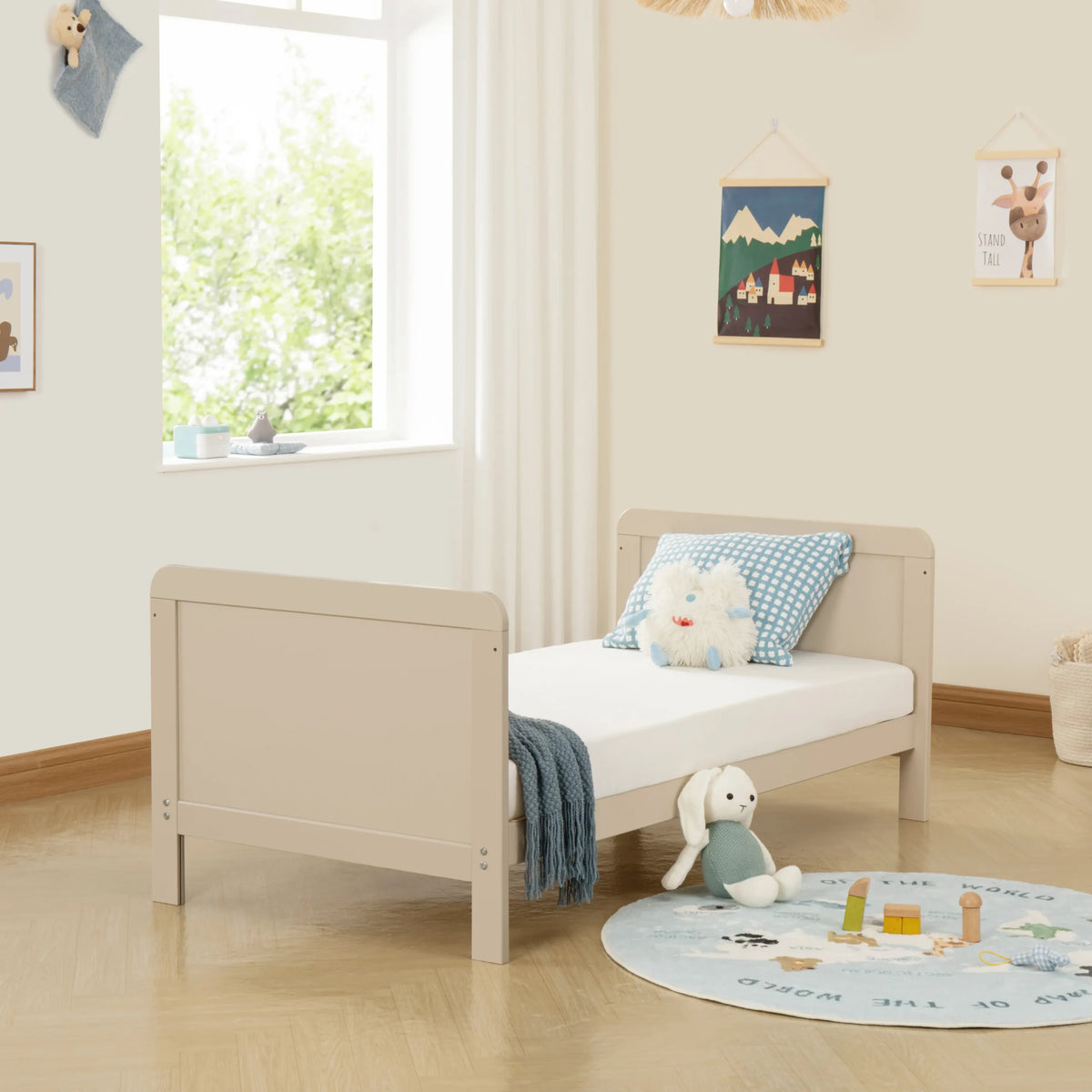 Babymore Caro Urban Cot Bed Cashmere *SEPTEMBER OFFER