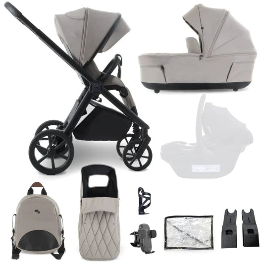 My Babiie MB450 LUXE 2-in-1 Pushchair & Carrycot - Mink *Pre Order