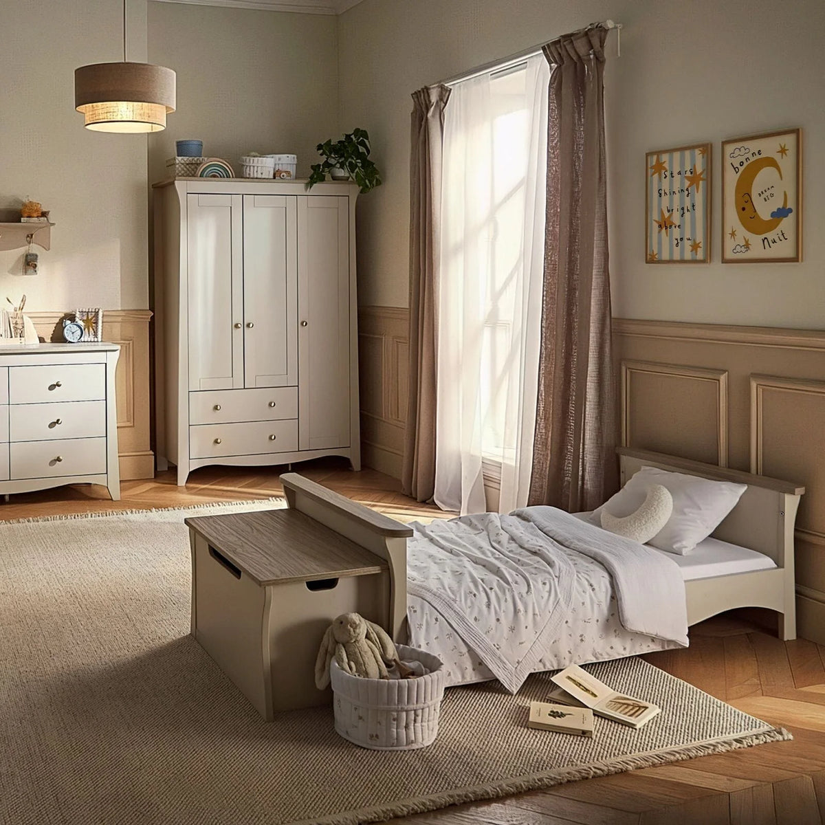 Clara Luxe 3 Piece Furniture Set - Cashmere & Ash Pre Order
