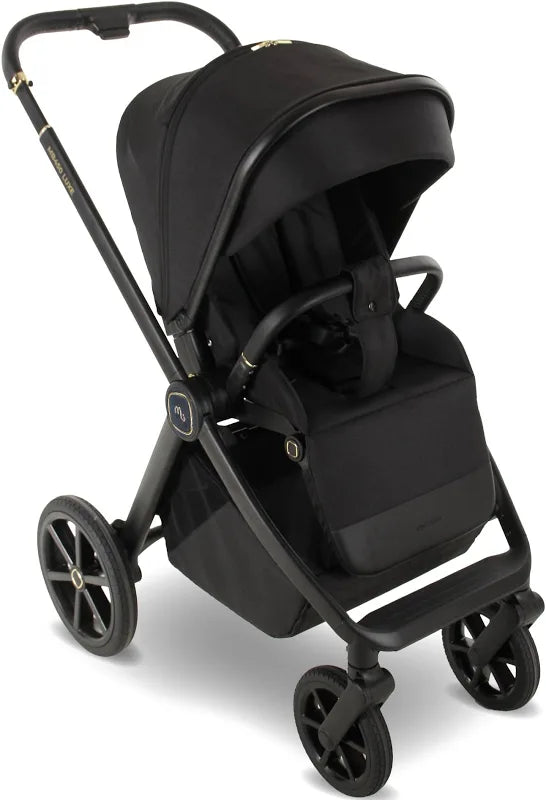 My Babiie MB450 LUXE 2-in-1 Pushchair & Carrycot - Black *Pre Order
