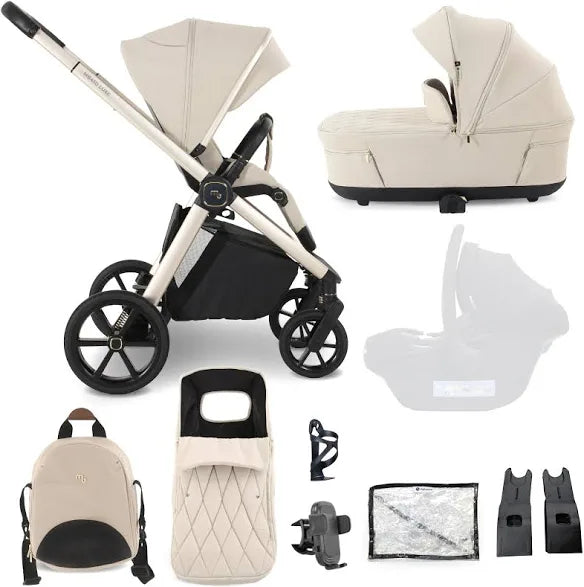 My Babiie MB450 LUXE 2-in-1 Pushchair & Carrycot - Feather Pre Order