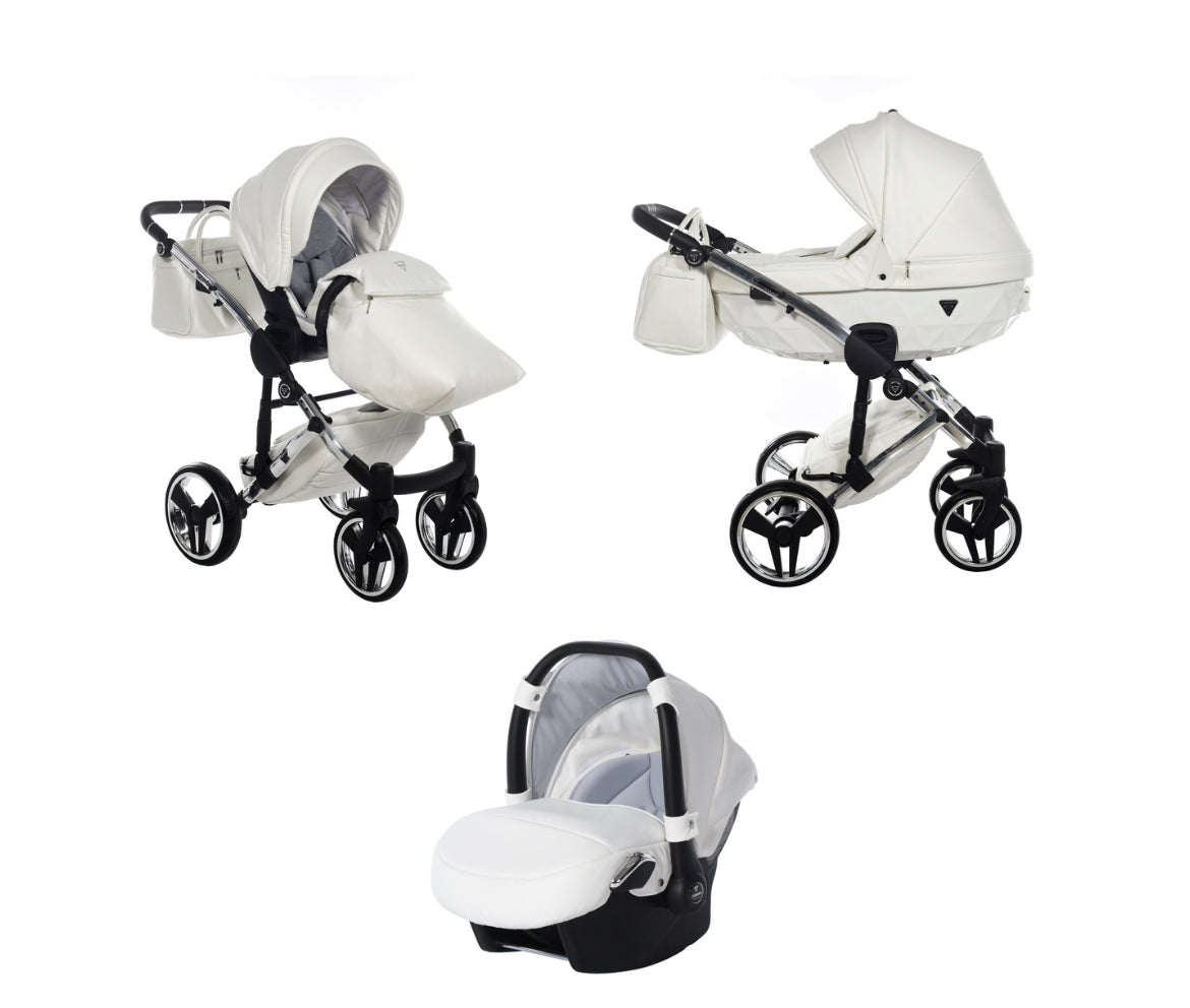 Junama - Fluo Individual White Silver 3 in 1