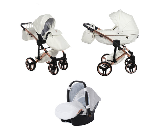 Junama - Fluo Individual White Rose Gold 3 in 1