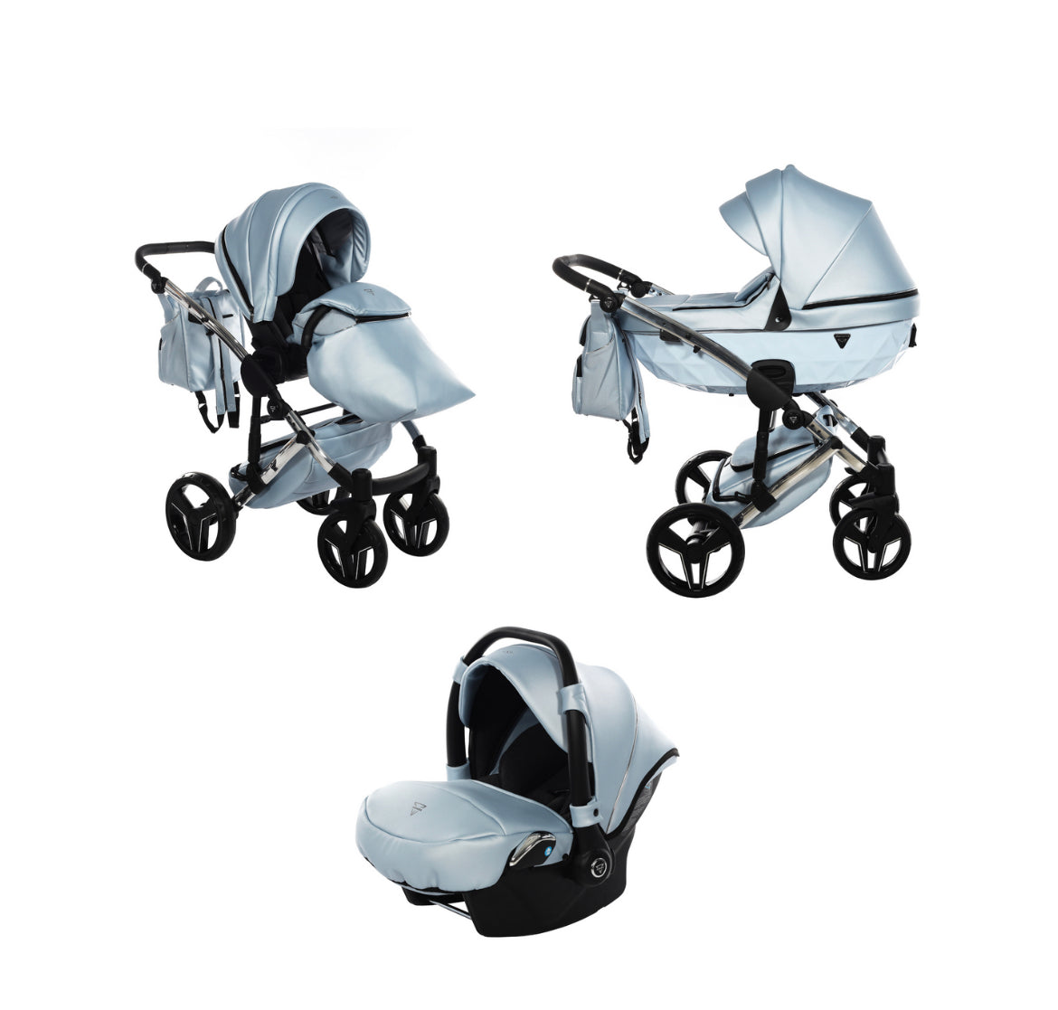 Junama S Class Sky Blue 3 in 1