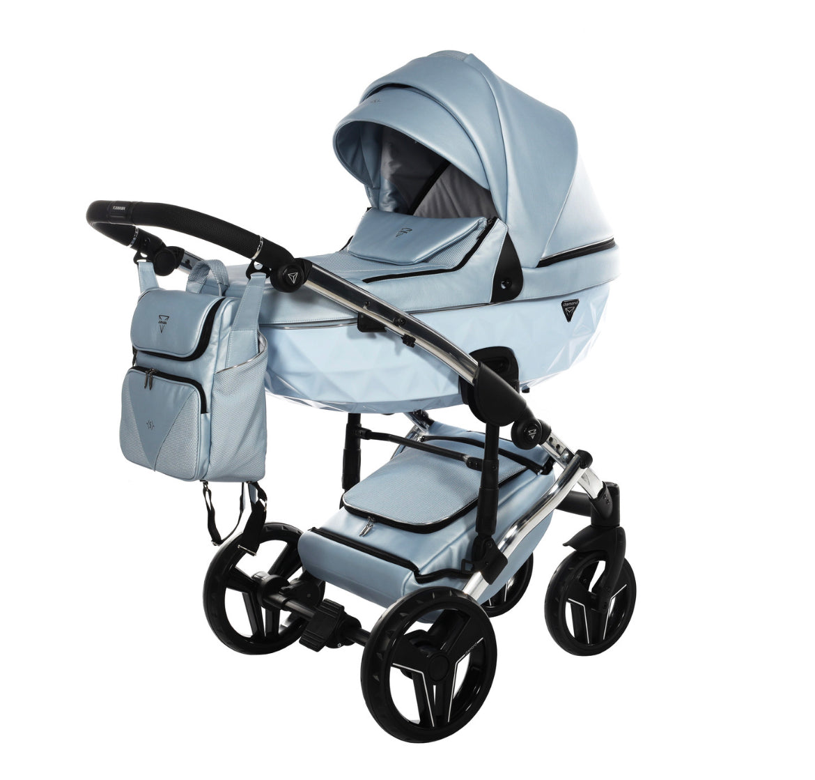 Junama S Class Sky Blue 3 in 1