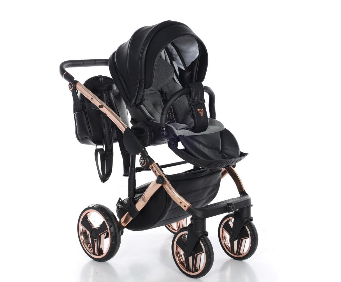 Junama Handcraft Black Rose Gold 3 in 1