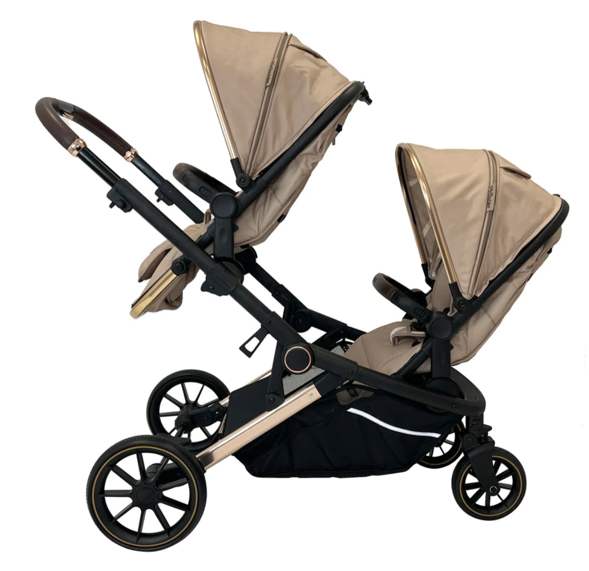 My babiie MB33 Tandem Pushchair - Giraffe *PRE ORDER