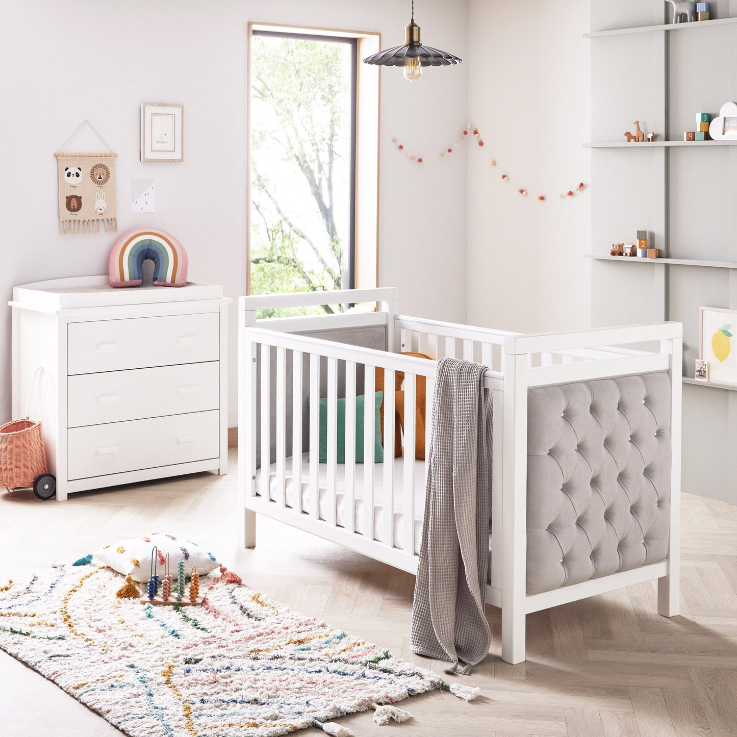 Babymore Velvet Deluxe 2 Piece Nursery Room Set *AUGUST OFFER
