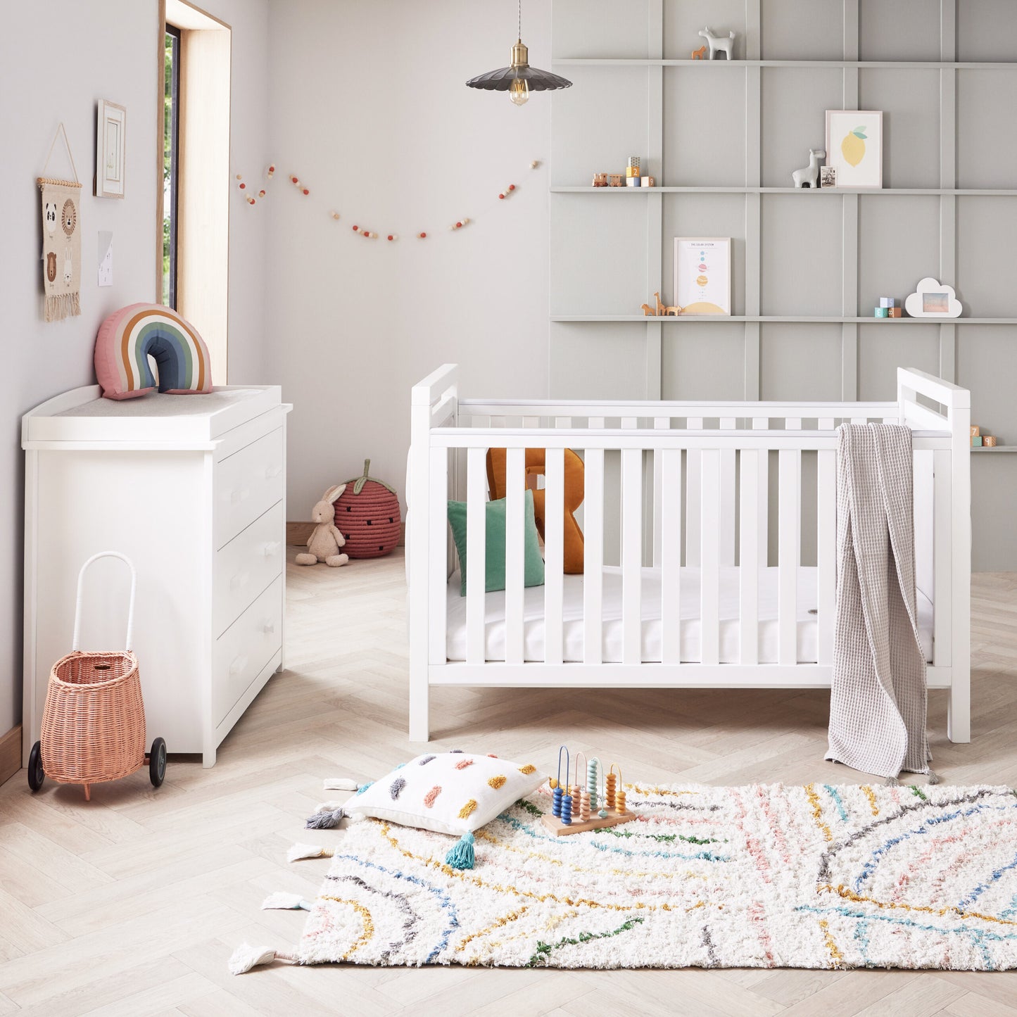 Babymore Velvet Deluxe 2 Piece Nursery Room Set *AUGUST OFFER