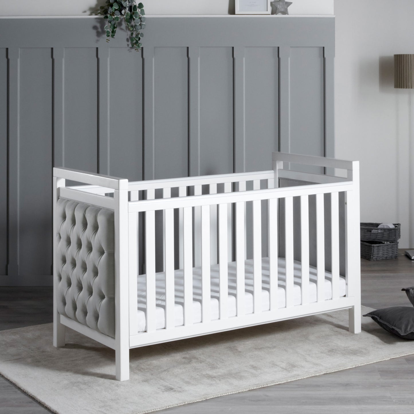 Babymore Velvet Deluxe 3 Piece Nursery Room Set *AUGUST OFFER & FREE FOAM MATTRESS