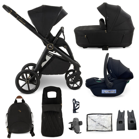 My Babiie MB450 LUXE 3-in-1 Travel System - Black Pre Order