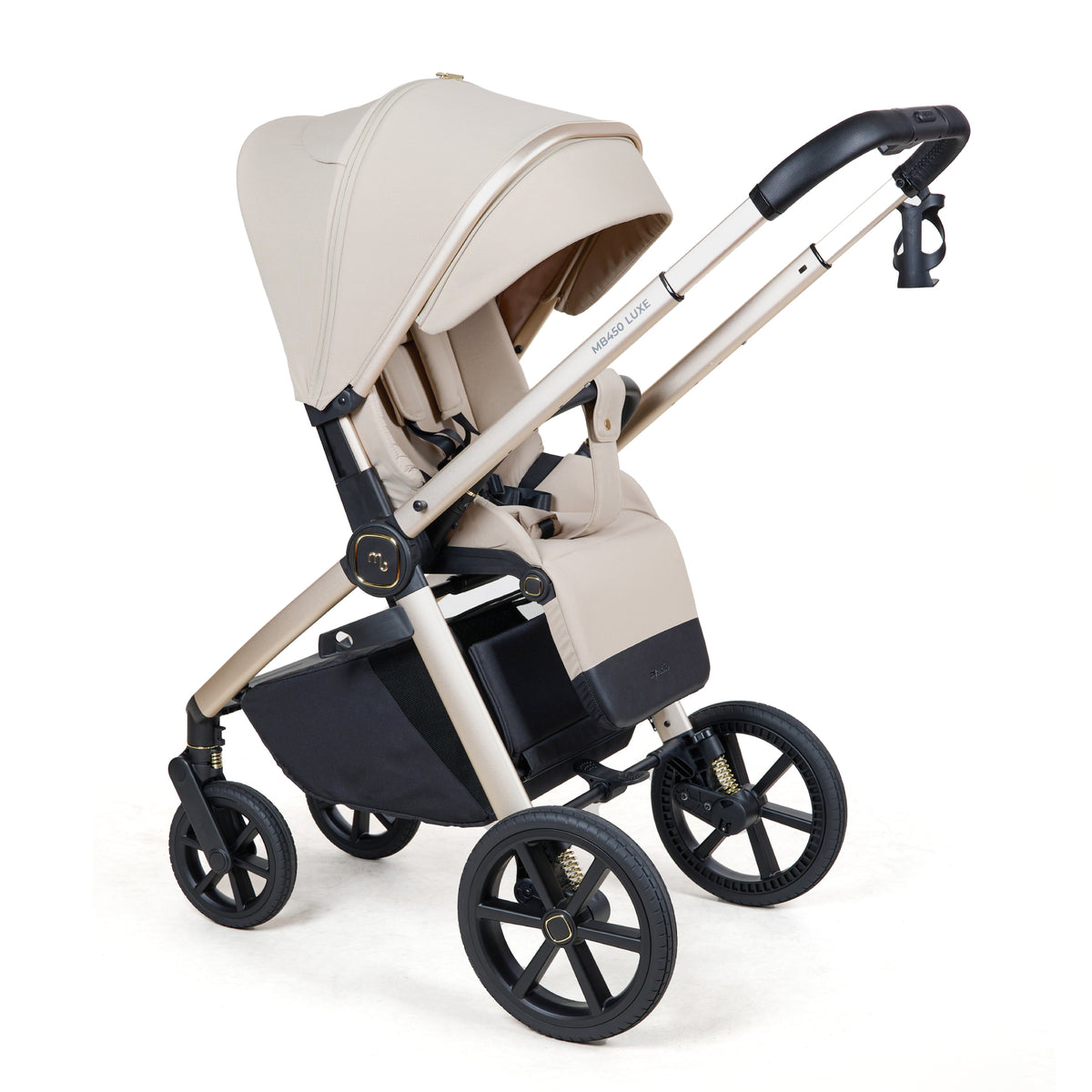 My Babiie MB450 LUXE 3-in-1 Travel System with Base - Feather Pre Order
