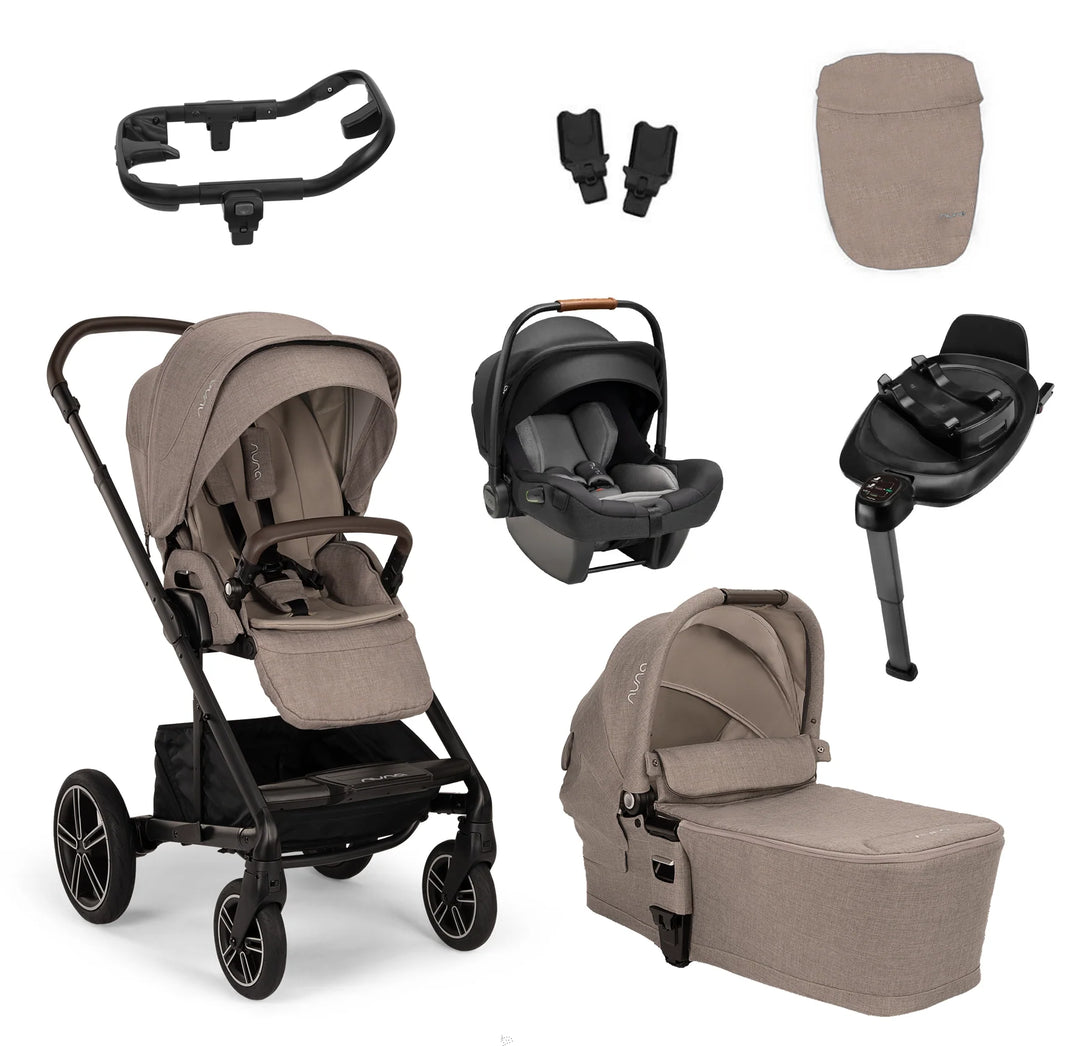 Nuna MIXX Next + PIPA Next Generation Travel System Bundle - Cedar