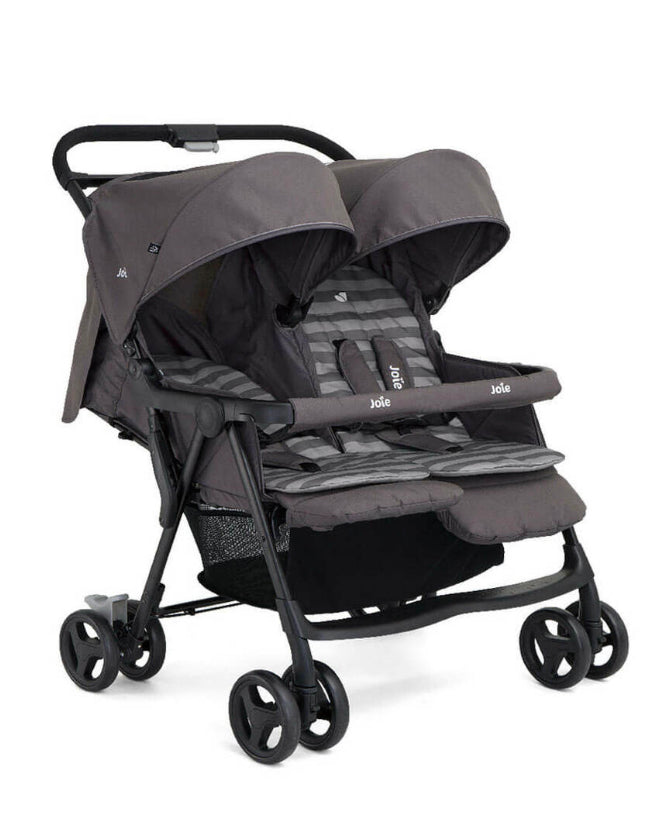Joie Aire Twin Stroller inc 2 Footmuffs
