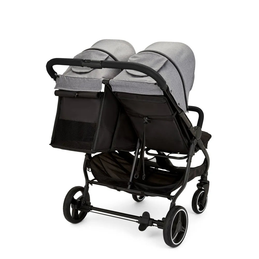 Ickle Bubba Venus Double Stroller - Space Grey