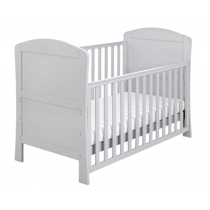 Babymore Aston drop side  Cot Bed-Grey *SEPTEMBER OFFER