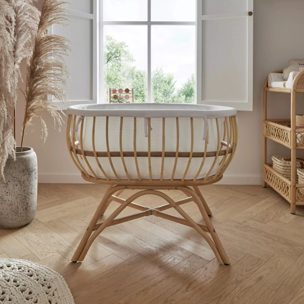 Cuddle Co Aria 3 Piece Nursery Furniture Set - Rattan