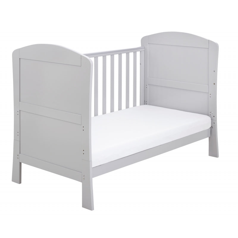 Babymore Aston drop side  Cot Bed-Grey *SEPTEMBER OFFER