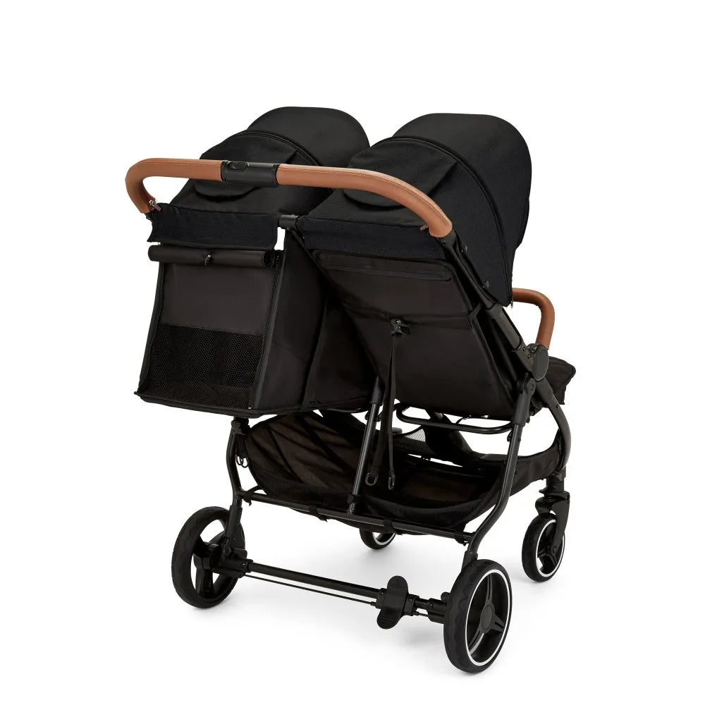 Ickle Bubba Venus Max Double Stroller - Black