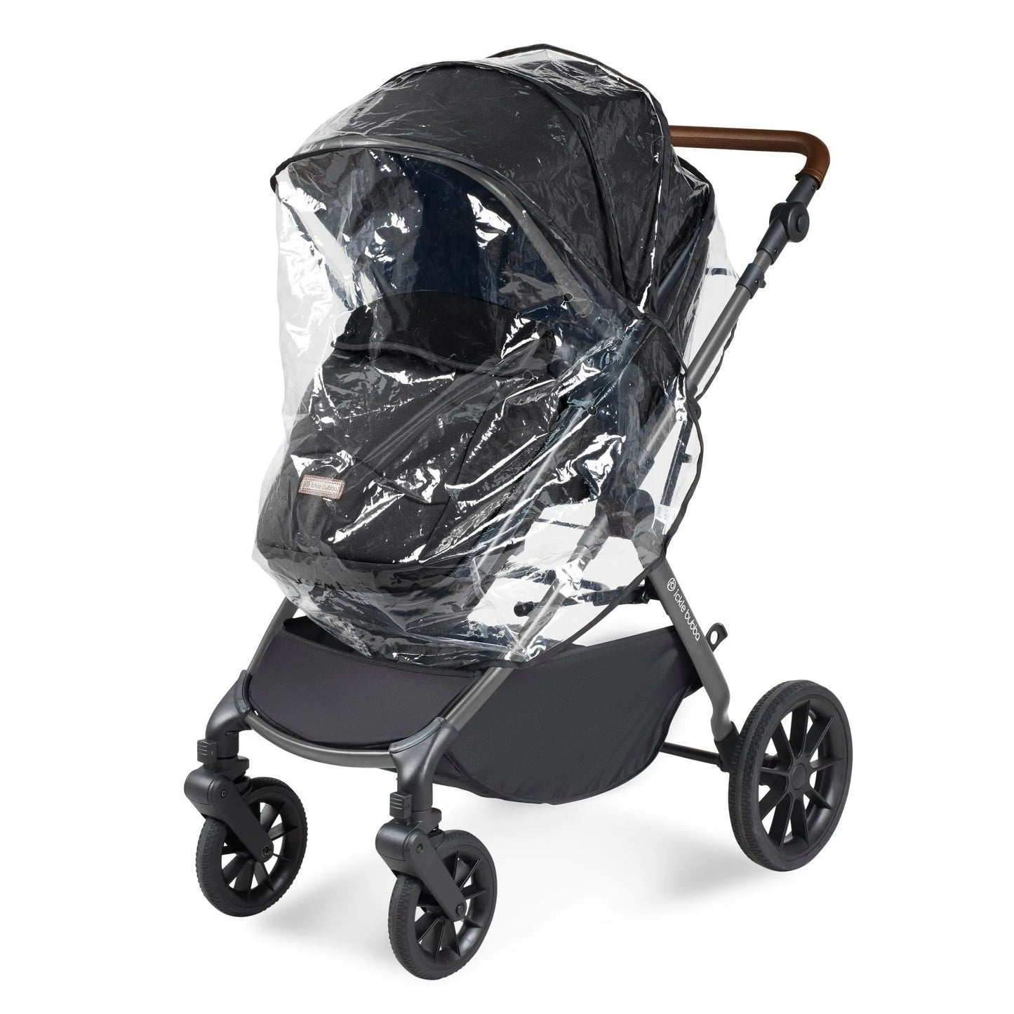 Ickle Bubba Cosmo All in One i-Size Travel System with ISOFIX Base - Black