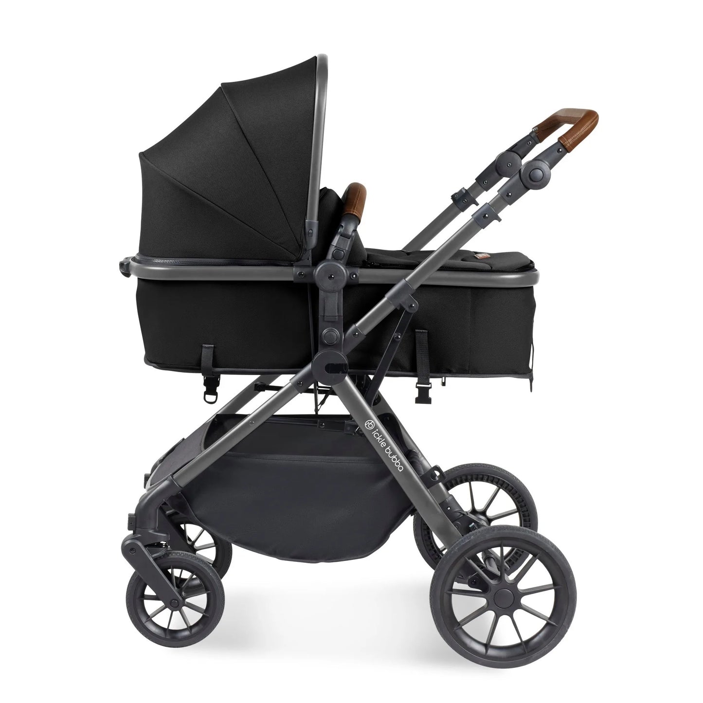 Ickle Bubba Cosmo 2 in 1 Pushchair Set - Black