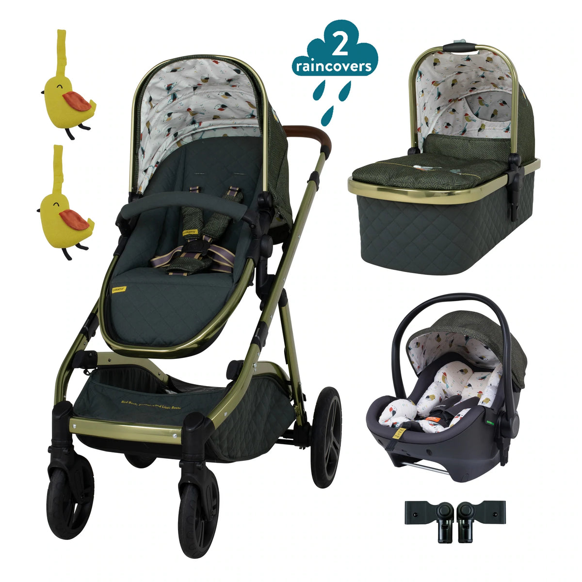 Cosatto Wow XL Car Seat Bundle - Bureau