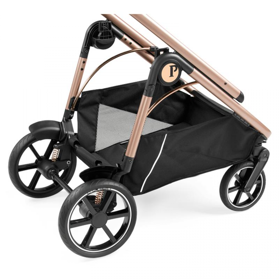 Peg Perego Veloce 3 in 1 SL Modular Travel System Bundle, Mon Amour