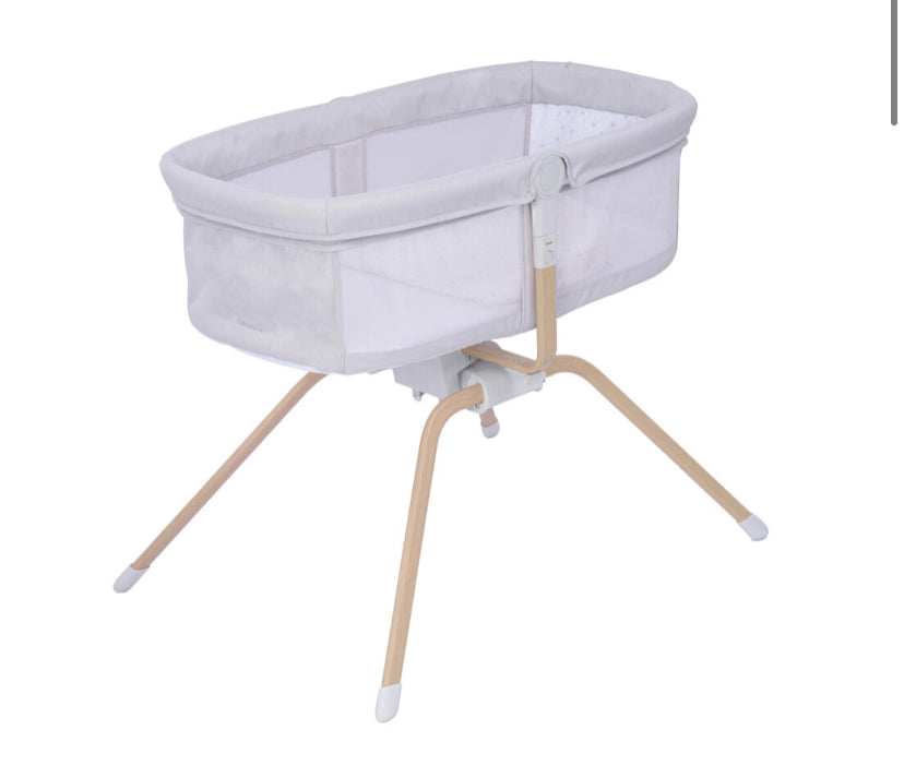 Babymore Air Motion Gliding Crib – Grey *AUGUST OFFER