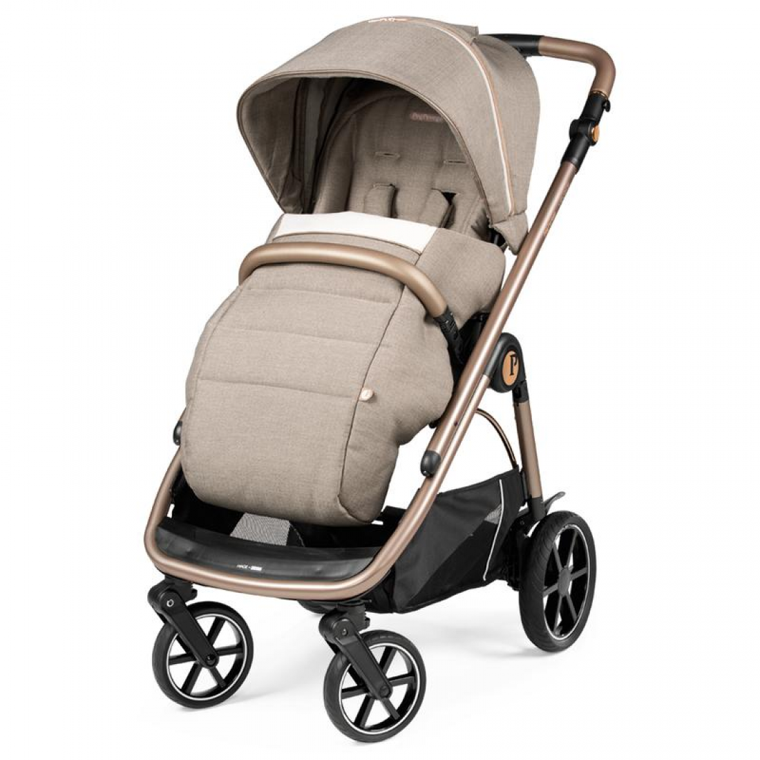 Peg Perego Veloce Lounge I-Size Travel System Bundle, Mon Amour