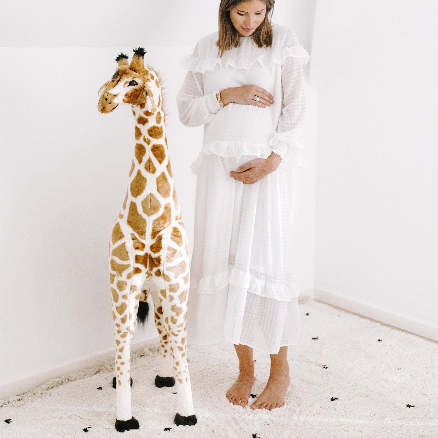 Medium Standing Giraffe Stuffed Animal 135cm
