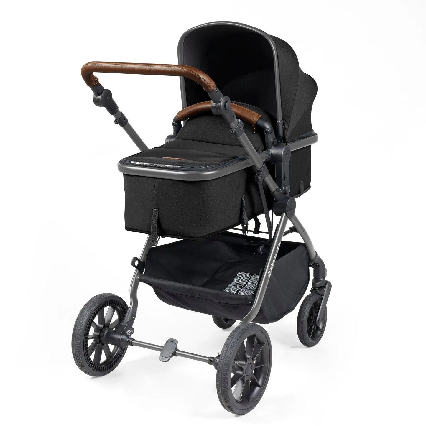 Ickle Bubba Cosmo 2 in 1 Pushchair Set - Black