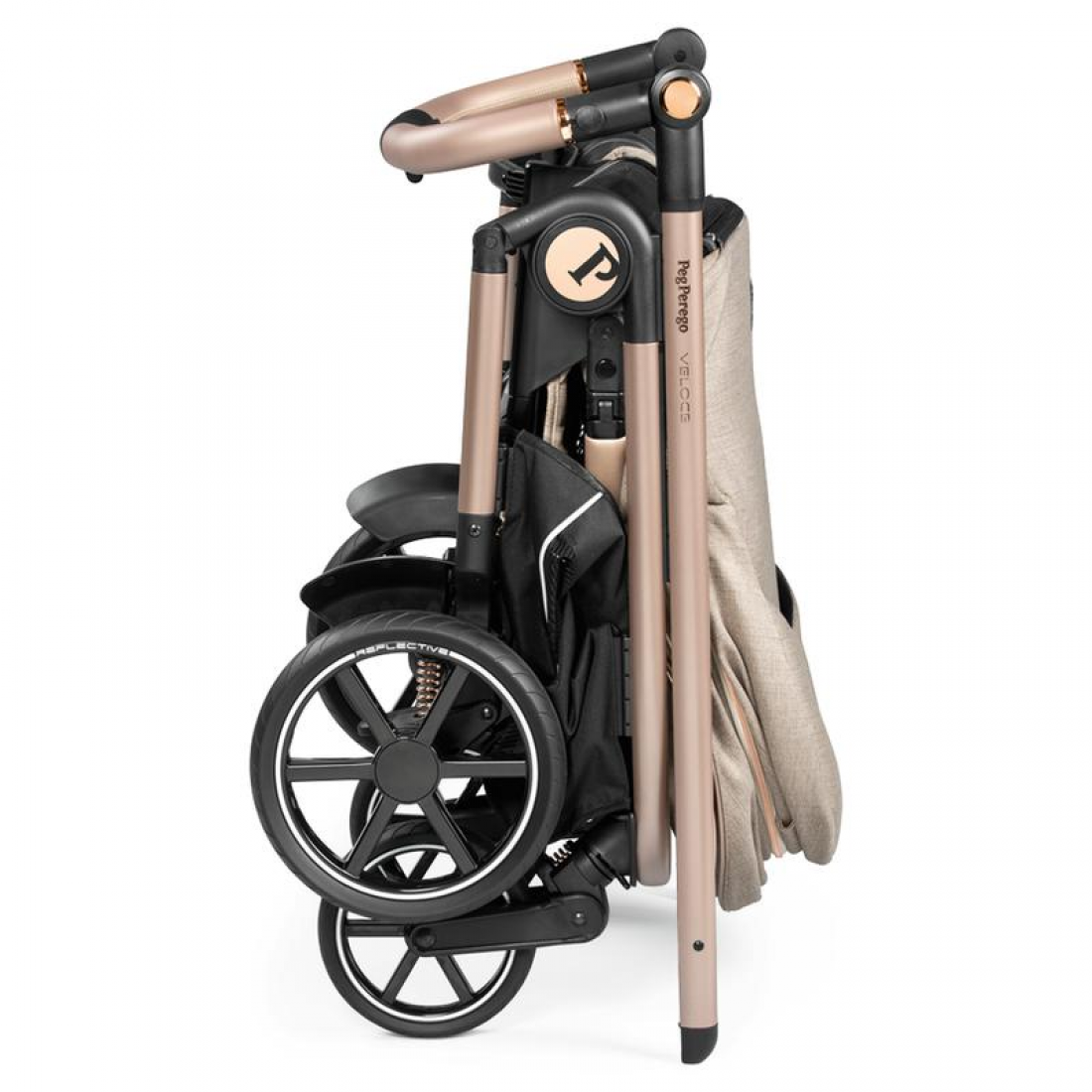 Peg Perego Veloce Lounge I-Size Travel System Bundle, Mon Amour