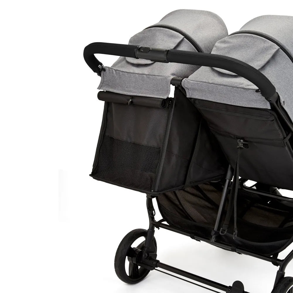Ickle Bubba Venus Max Double Stroller - Space Grey