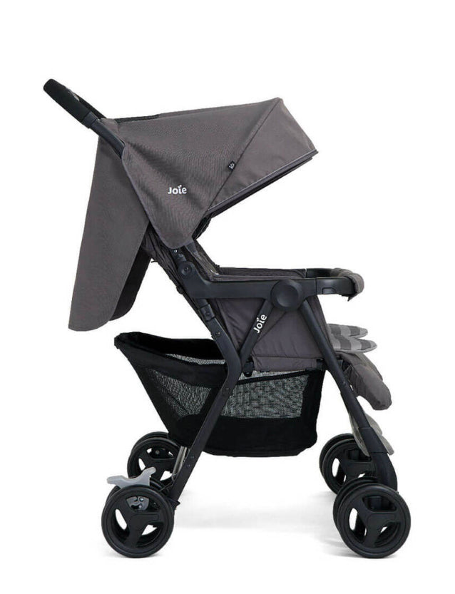Joie Aire Twin Stroller inc 2 Footmuffs
