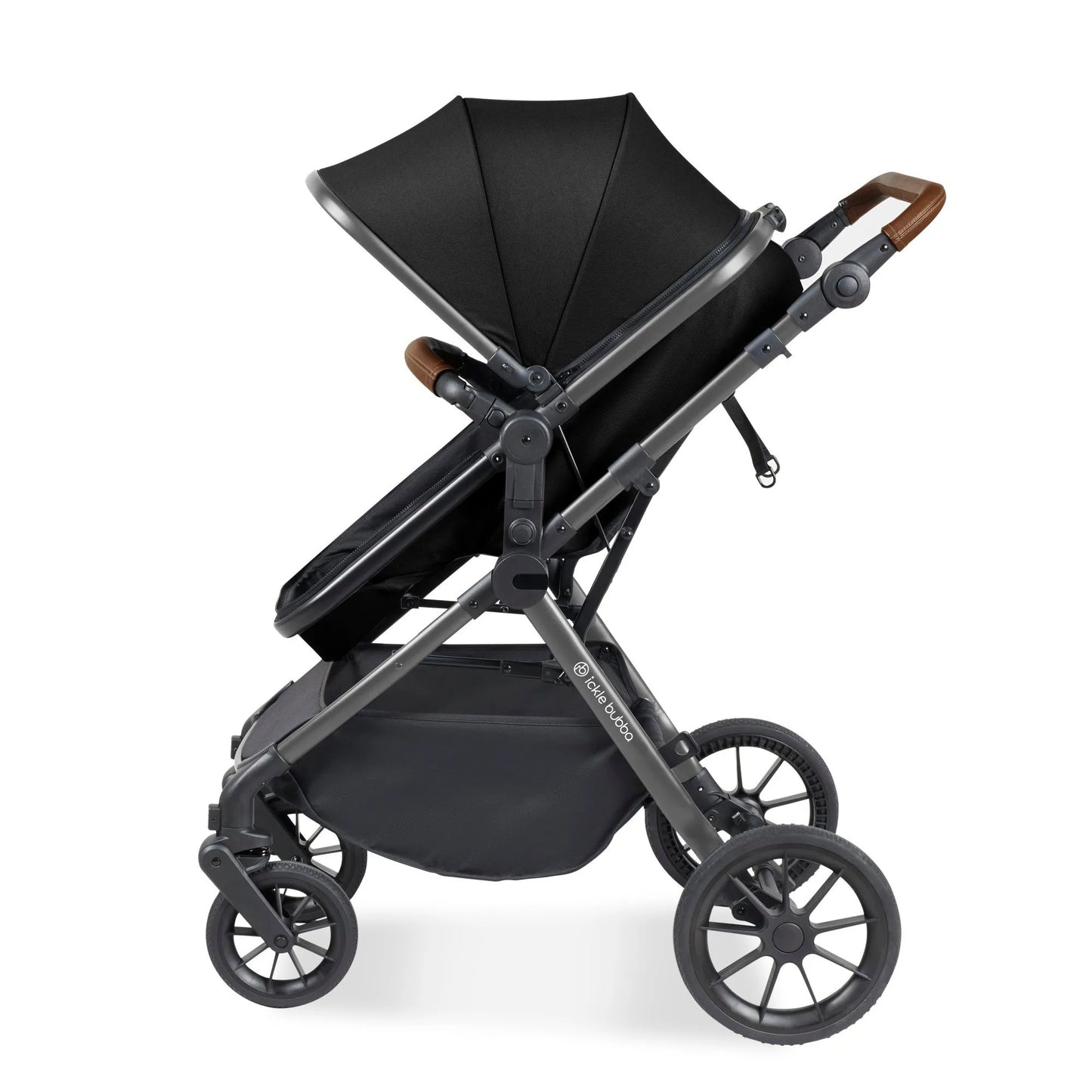 Ickle Bubba Cosmo 2 in 1 Pushchair Set - Black