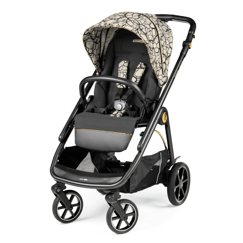 Peg Perego Veloce Stroller-Graphic Gold