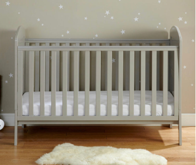 Babymore Aston drop side  Cot Bed-Grey *SEPTEMBER OFFER