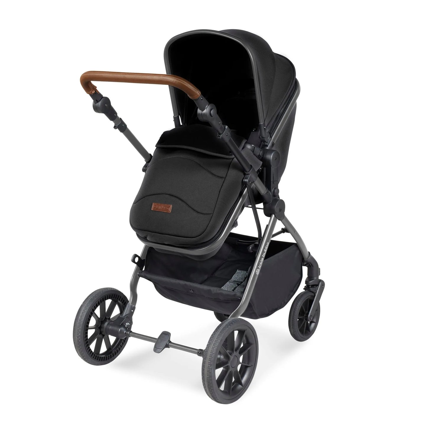 Ickle Bubba Cosmo 2 in 1 Pushchair Set - Black