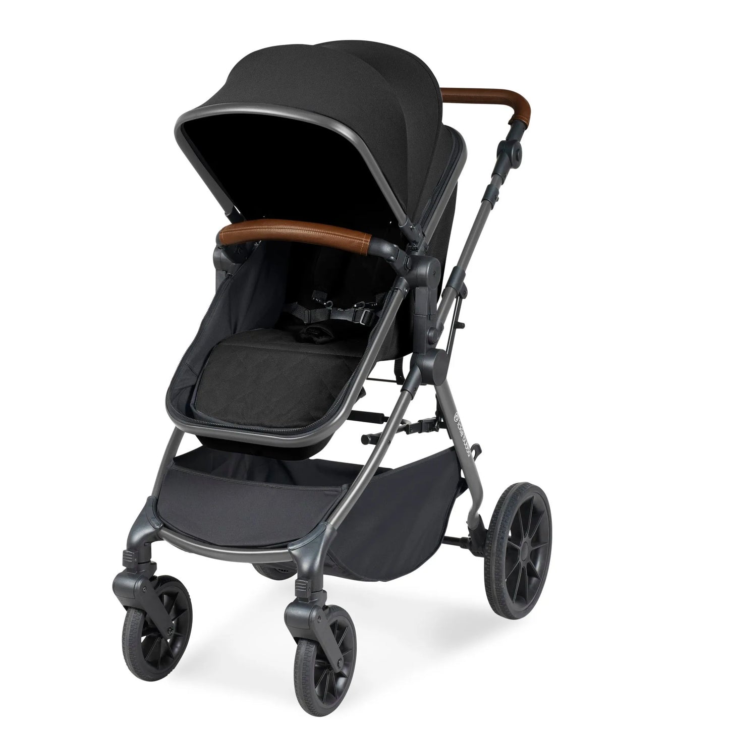 Ickle Bubba Cosmo 2 in 1 Pushchair Set - Black