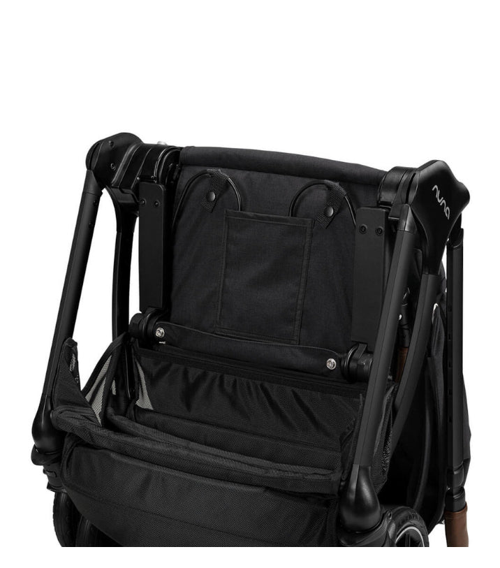 Nuna Triv Next Stroller and Lytl Folding Carrycot - Caviar