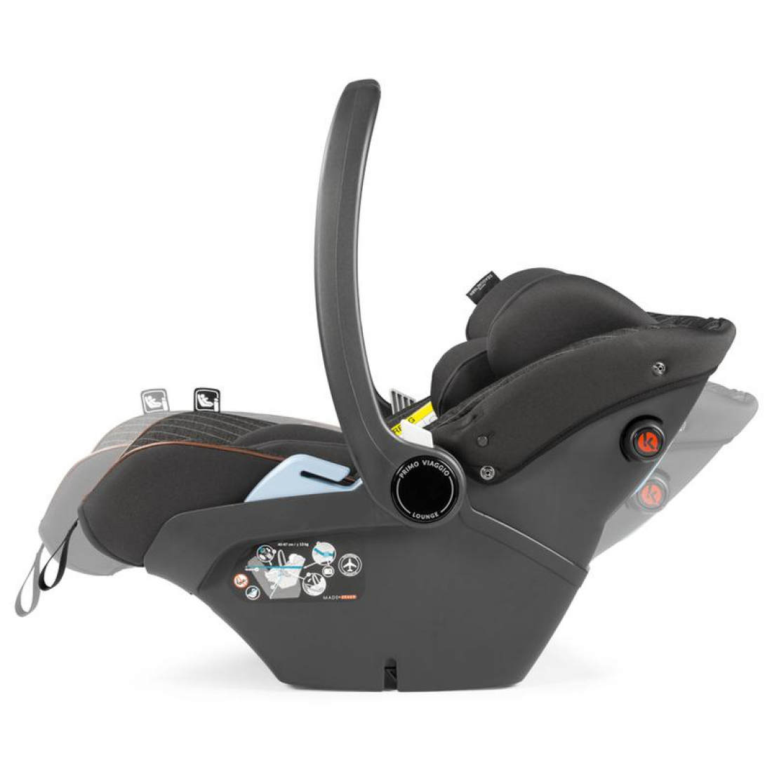 Peg Perego Veloce Lounge I-Size Travel System Bundle, 500
