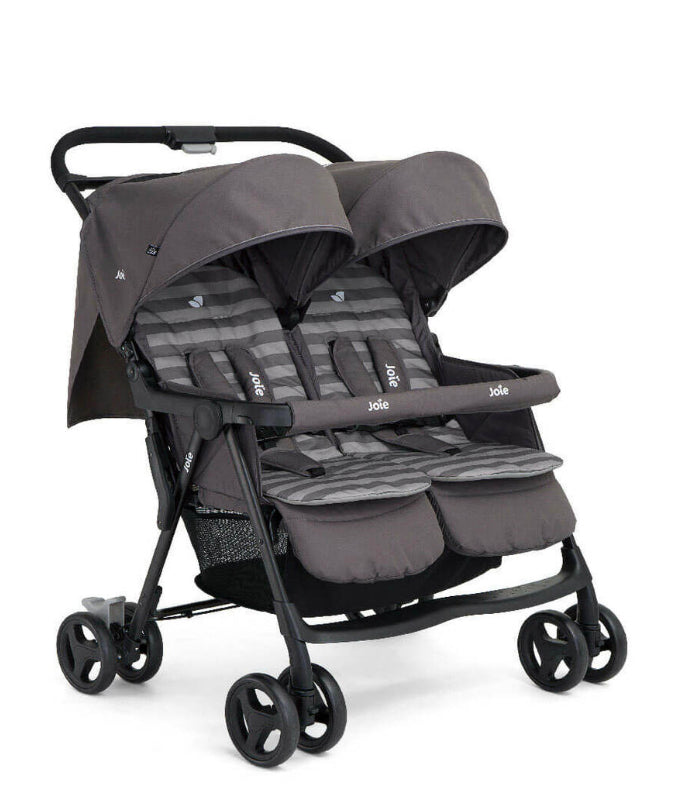 Joie Aire Twin Stroller inc 2 Footmuffs