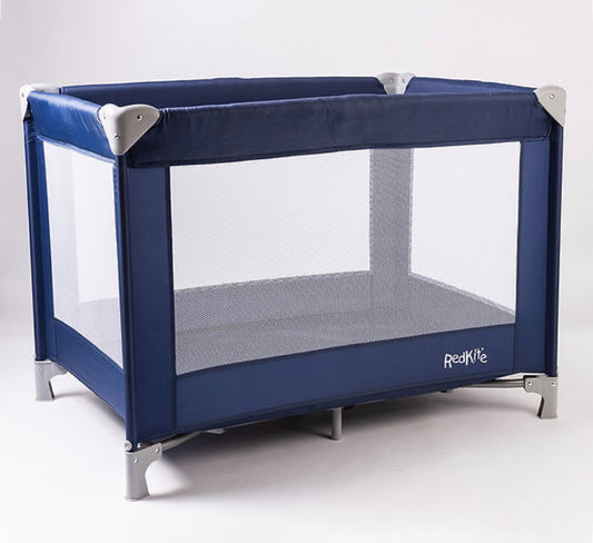 Red Kite sleep tight  travel cot - Blueberry