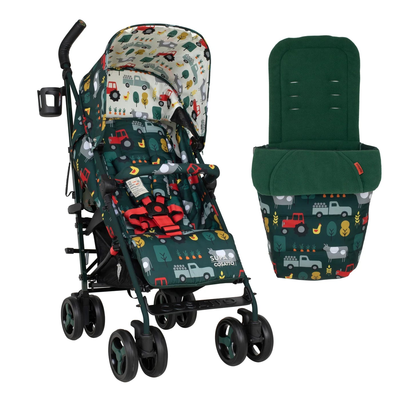 Cosatto Supa 3 Stroller - Old McDonald *AUGUST OFFER