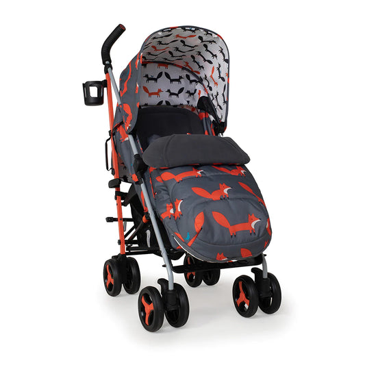 Cosatto Supa 3 Stroller - Charcoal mister fox *AUGUST OFFER