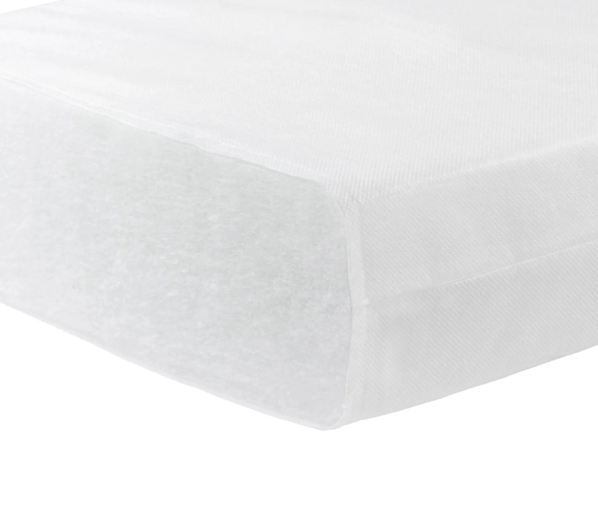 Babymore Iris Cot Bed & cot top changer & foam mattress -White