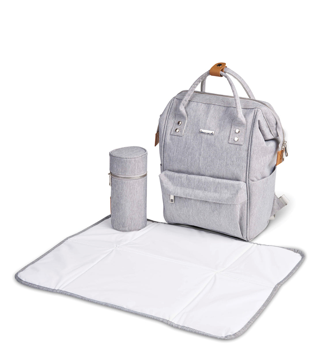 Mani Backpack Changing Bag - Grey